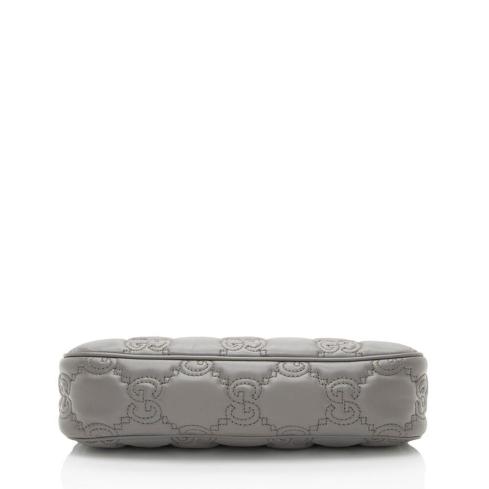 Gucci Jumbo GG Matelasse Leather Chain Small Crossbody - Picture 4 of 13